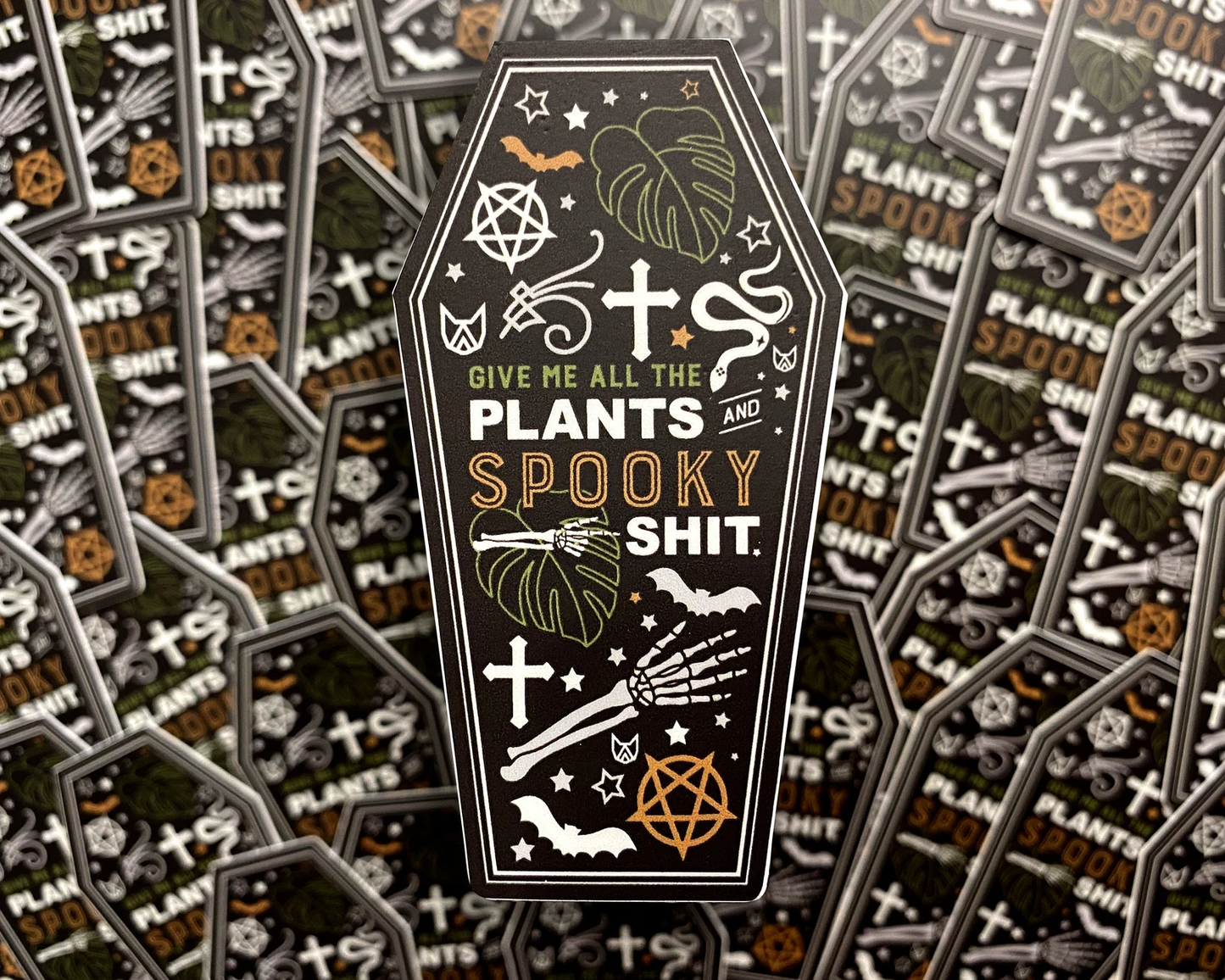 STICKER | Plants & Spooky Shit