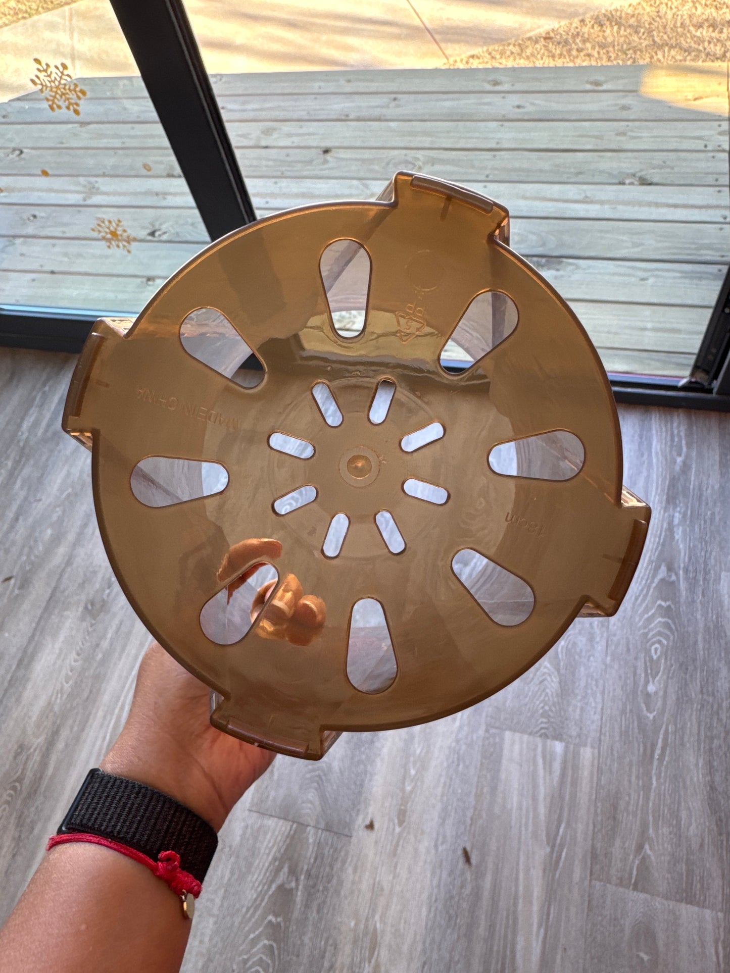 Nursery Pot Clear & Amber Tinted